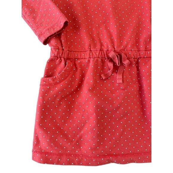 Tea Collection Red White Polka Dot Dress 7 - Picture 3 of 4
